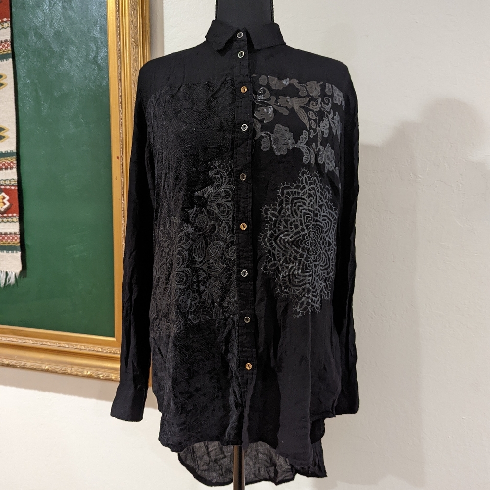 Desigual Hi- low blouse